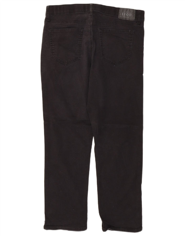 IZOD Jean droit coupe régulière homme W34 L30 coton noir