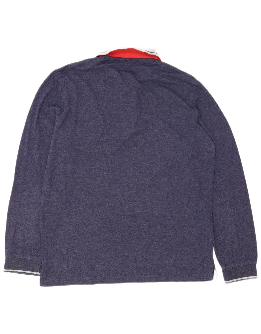 Champion Polo de Rugby à Manches Longues Homme Bleu Marine Moyen