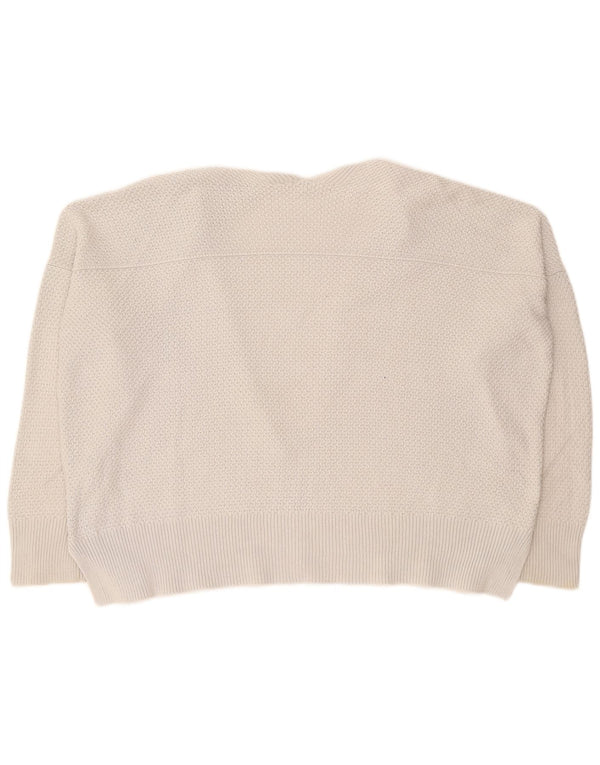 Gap Cardigan surdimensionné pour femme UK 16 Grand coton gris