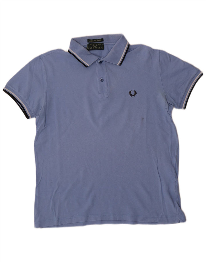 Fred Perry Polo léger et extensible pour homme, grand bleu