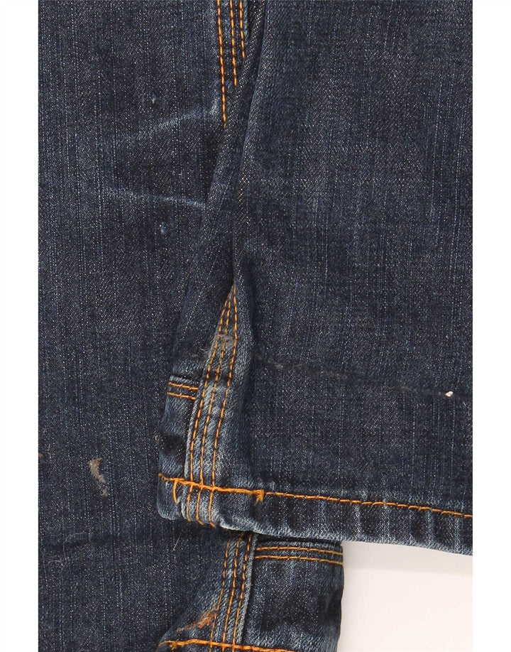 Superdry Jean Cargo Bootcut Homme W27 L32 Bleu Marine Coton