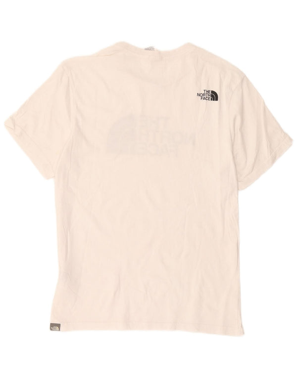 The North Face T-shirt graphique pour homme en coton blanc moyen