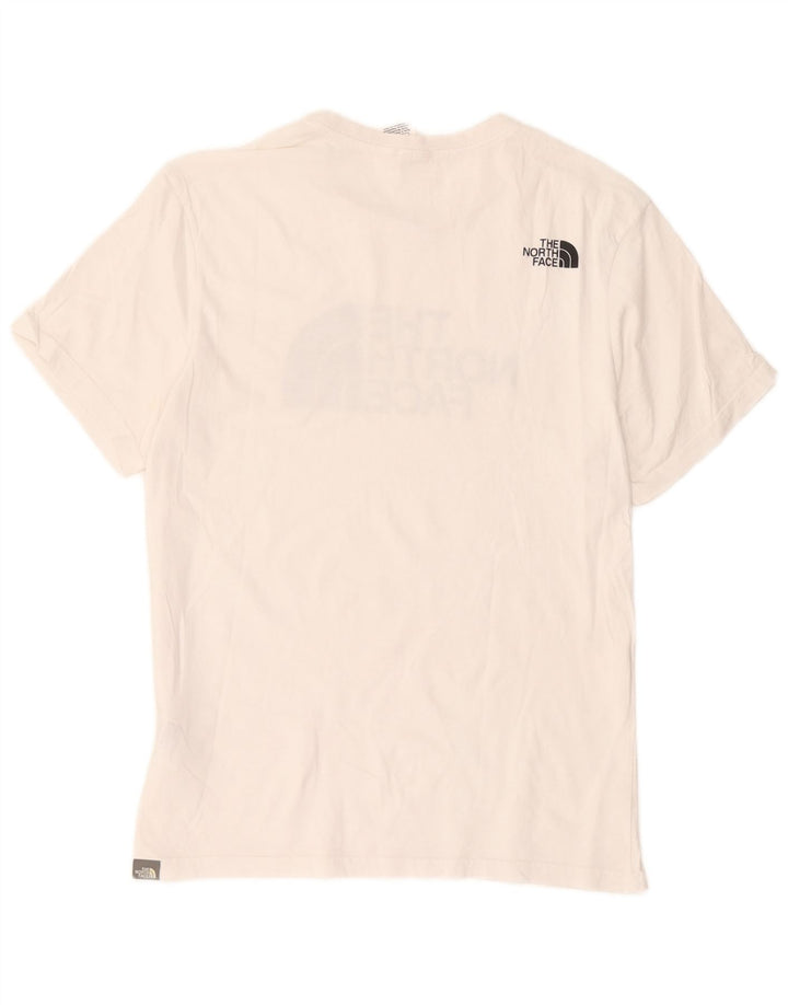 The North Face T-shirt graphique pour homme en coton blanc moyen