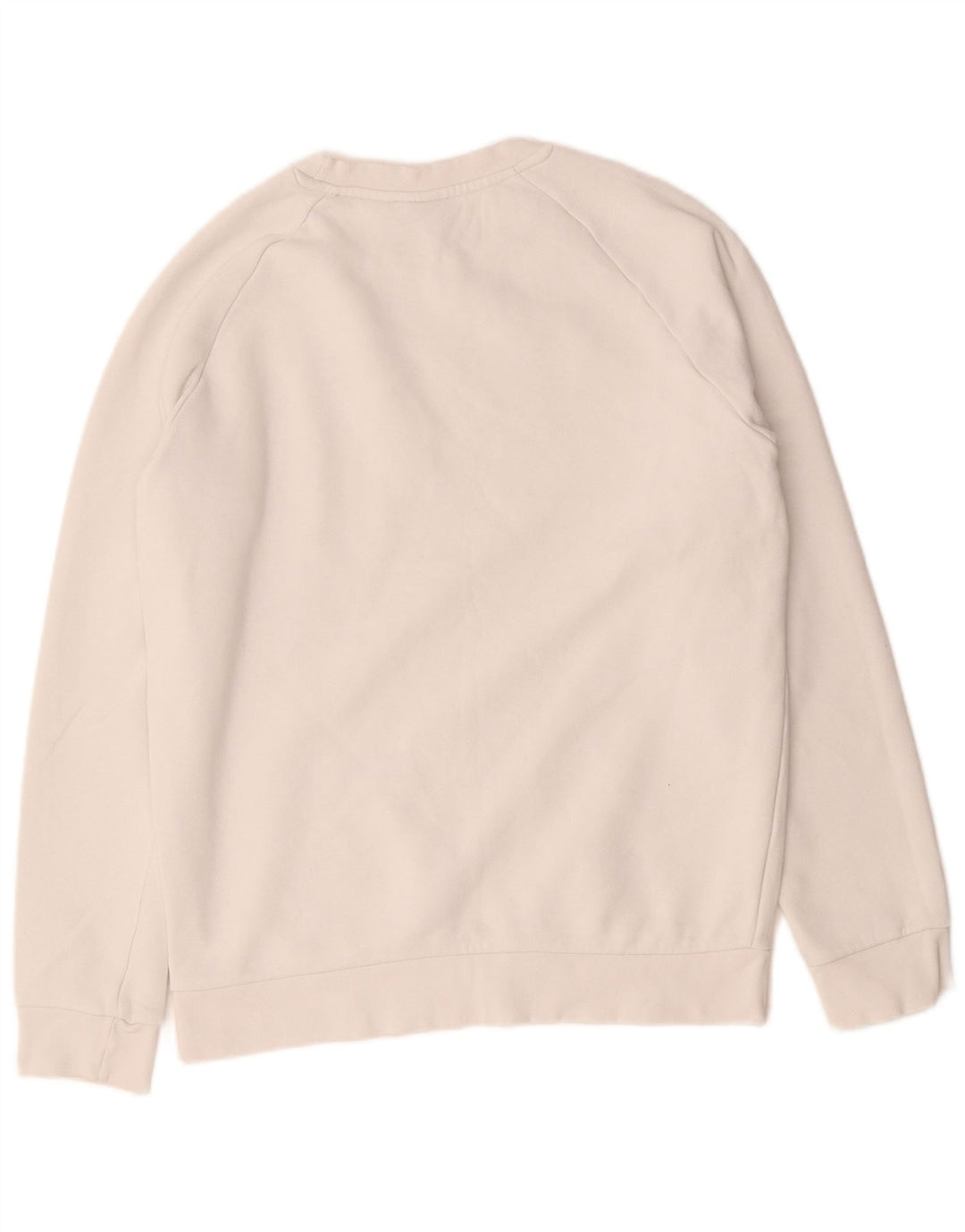 Adidas Sweat-shirt pour homme en coton blanc Taille S