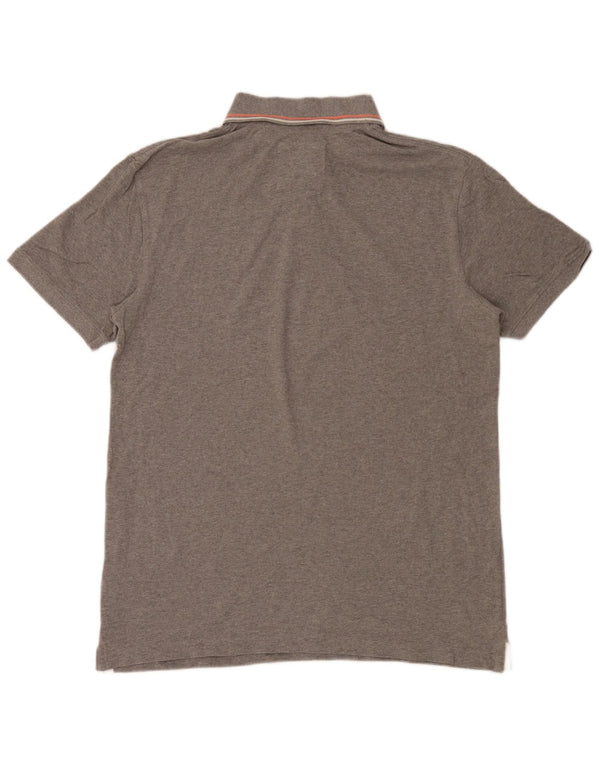 Quiksilver Polo Homme 2XL Gris Moucheté Coton