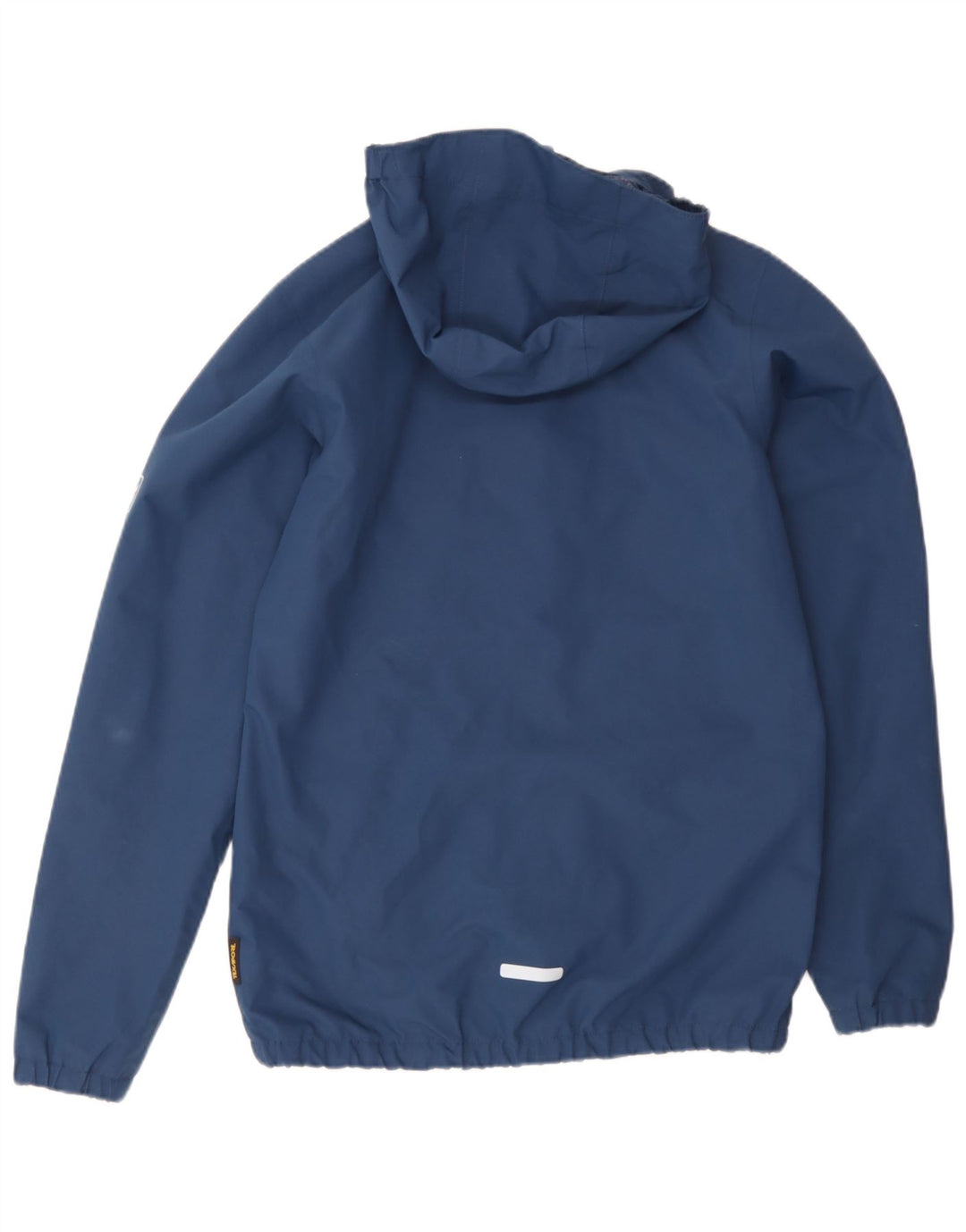 Jack Wolfskin Veste de Pluie à Capuche Garçon 13-14 ans Bleu Marine Polyester