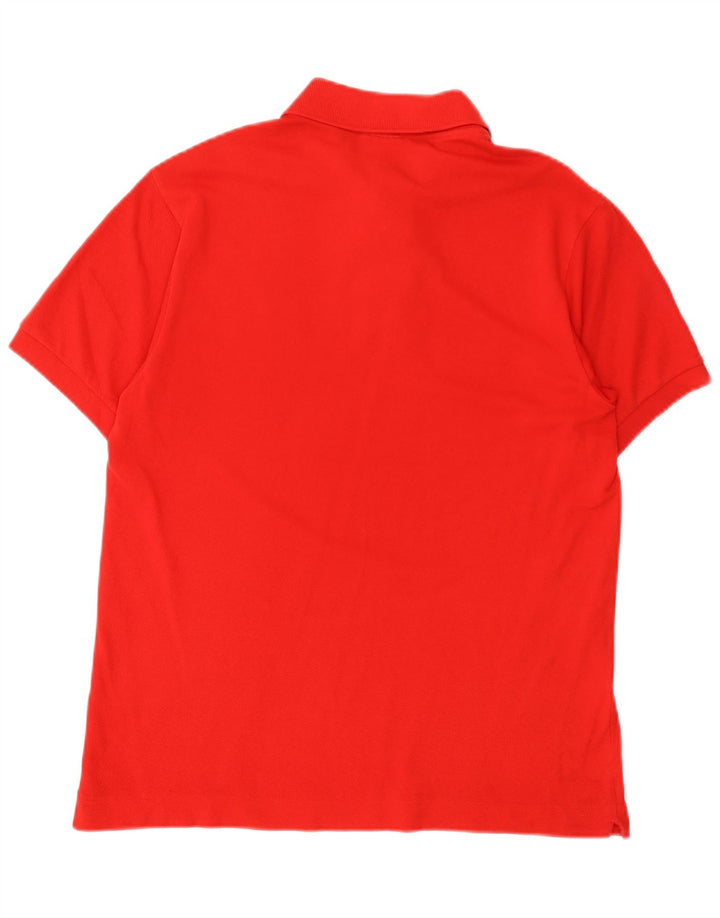 Lacoste Polo Homme Taille 4 Coton Rouge Moyen