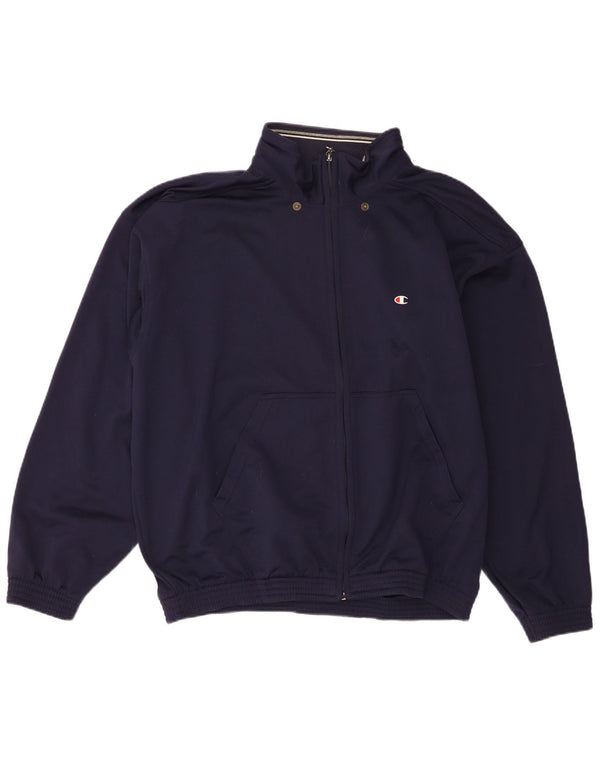 Champion Veste de survêtement pour homme XL Bleu marine Polyester