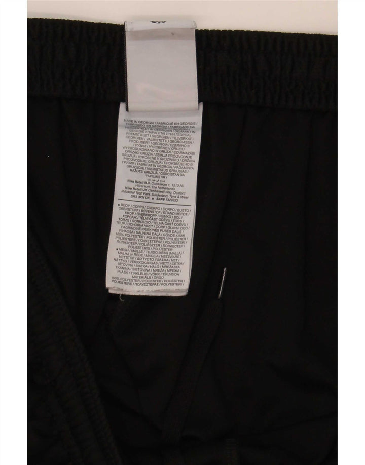 Nike Pantalon de survêtement Dri Fit pour homme 2XL Noir Colorblock Polyester