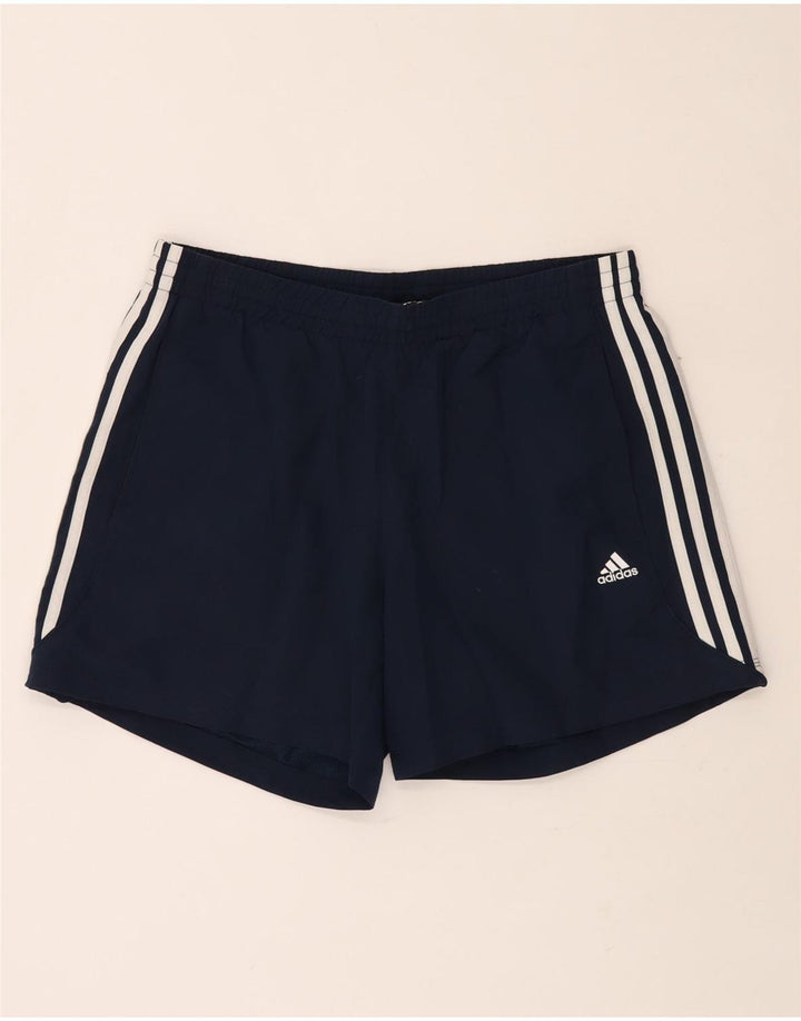 ADIDAS Short de Sport Climalite Homme Bleu Marine Moyen Polyester