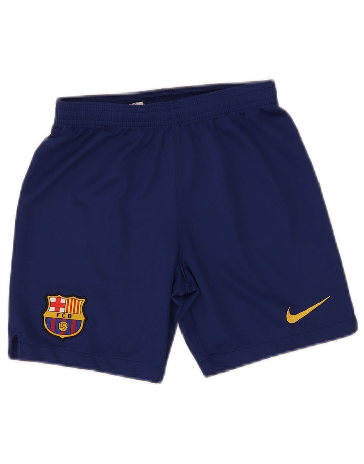 Nike Garçons Barcelone Sport Short 8-9 ans Petit Bleu Marine Polyester