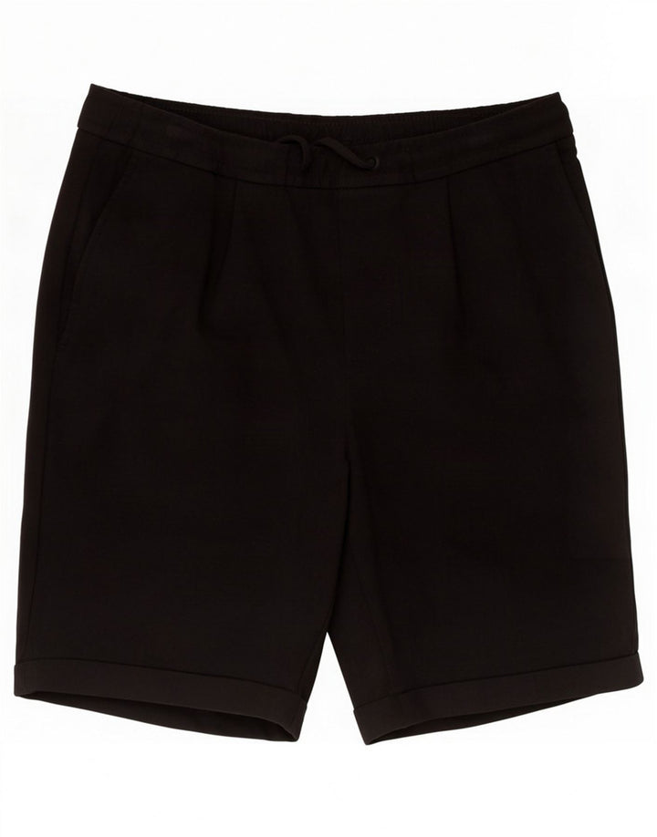 Zara Short décontracté pour homme Medium W30 Noir Polyester