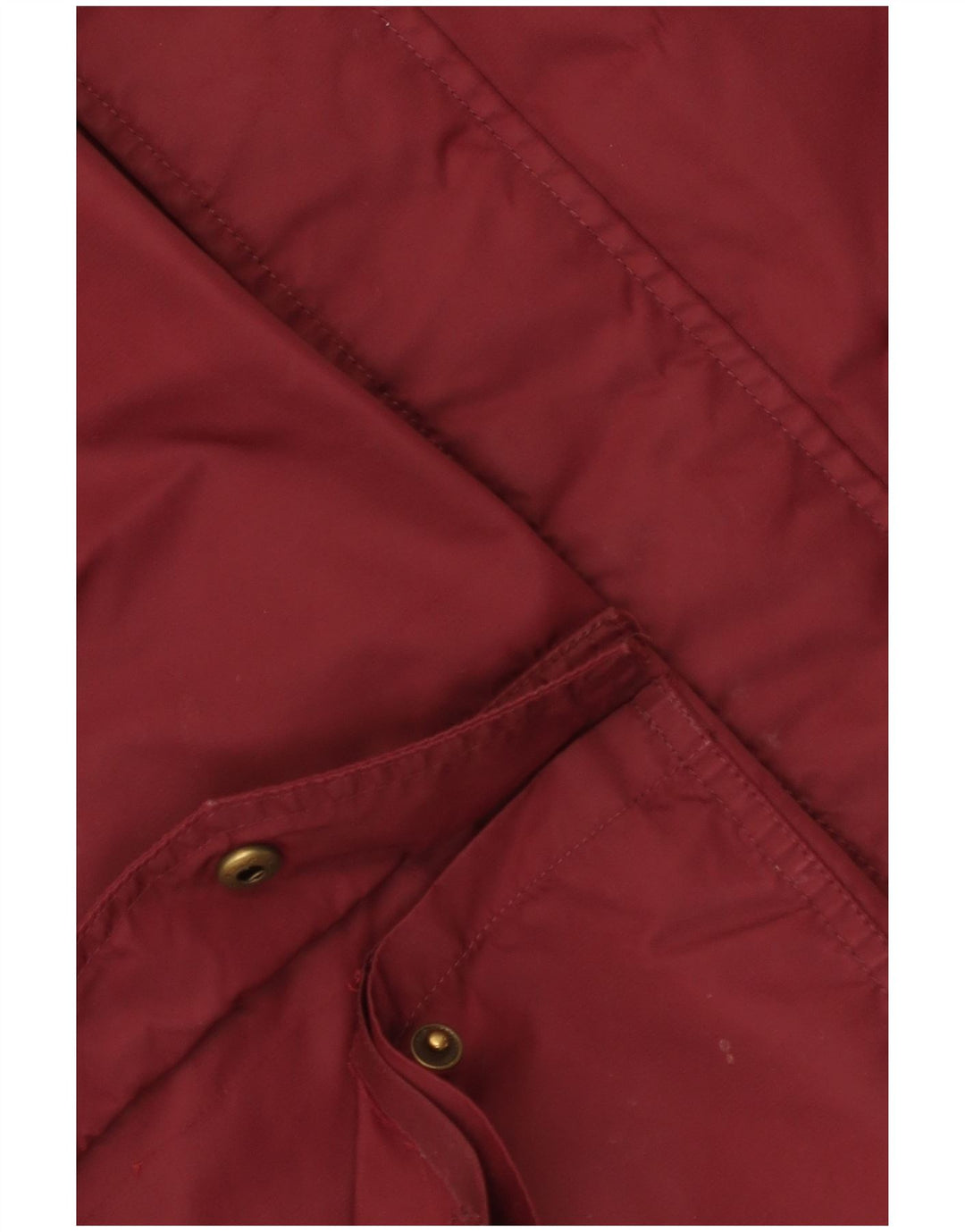 Vans Parka à capuche pour homme UK 38 Medium Burgundy Nylon
