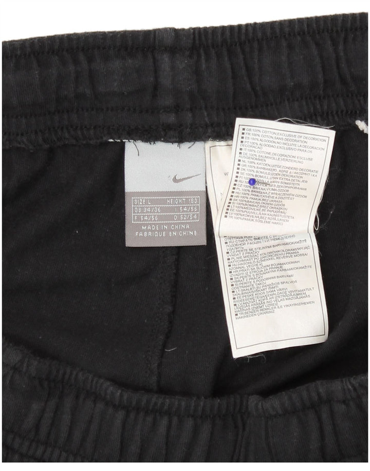 Nike Short de sport pour homme en coton noir Taille L