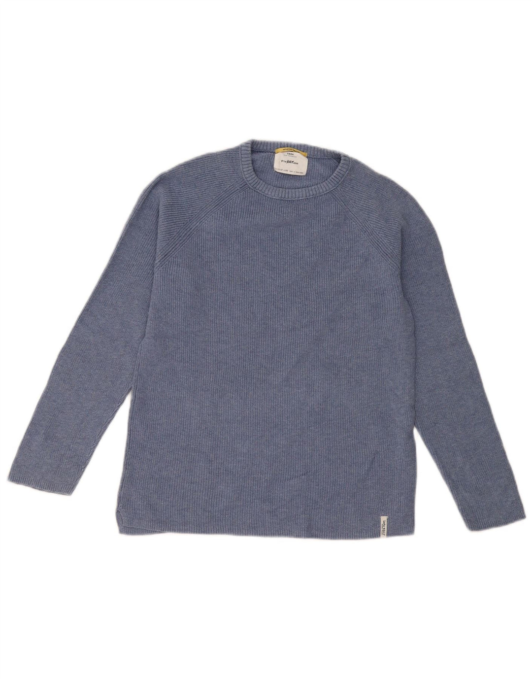 Zara Pull ras du cou pour garçon 11-12 ans Bleu