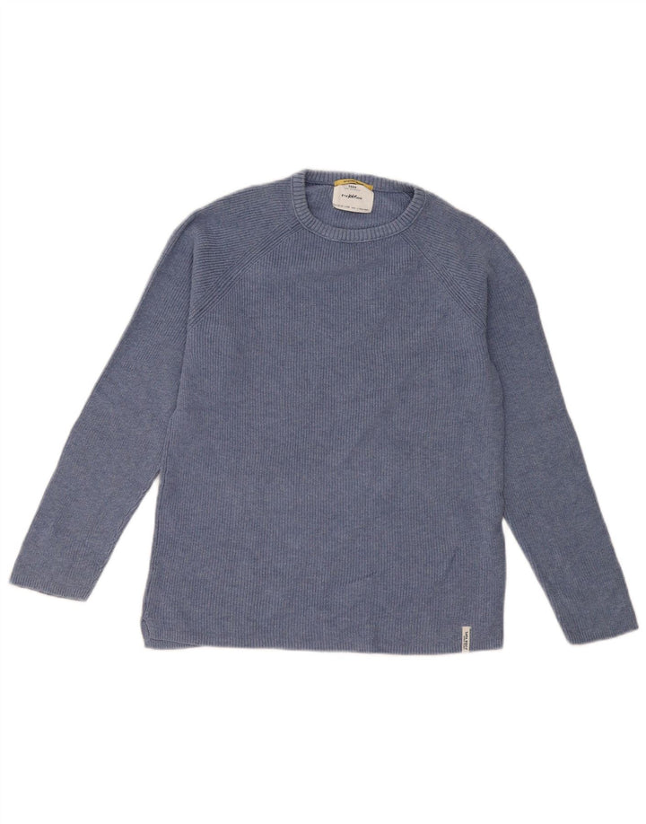 Zara Pull ras du cou pour garçon 11-12 ans Bleu
