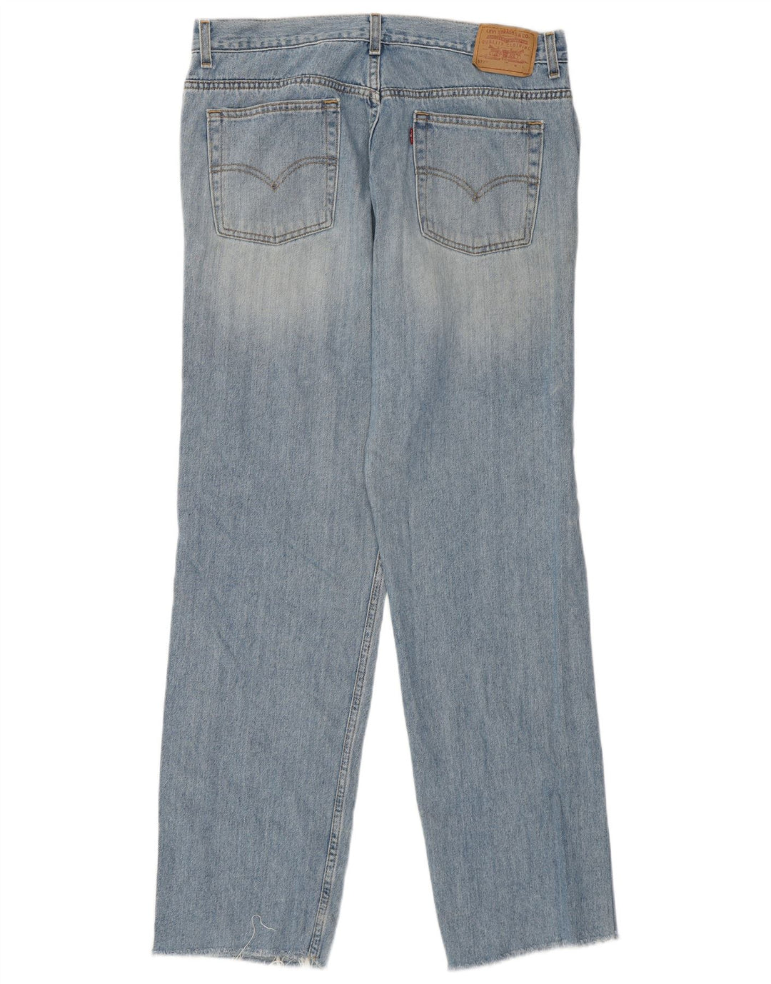 LEVI'S Jean ample taille basse 577 pour femme US 16 2XL W38 L33 Bleu Coton