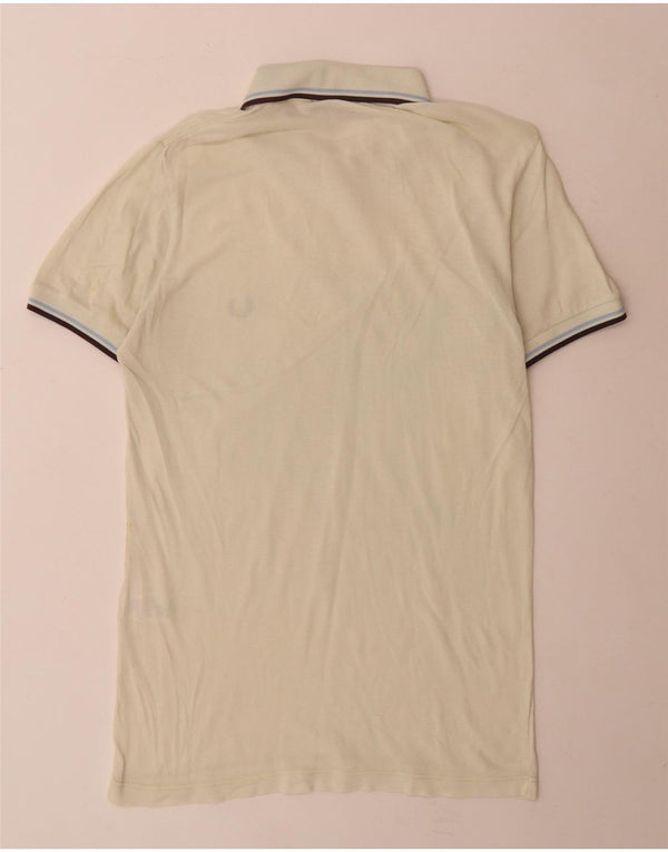 Fred Perry Polo Homme Petit Coton Rayé Vert