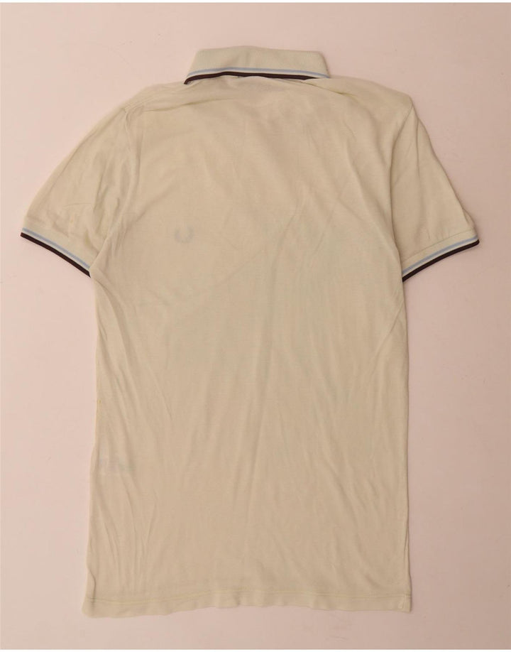 Fred Perry Polo Homme Petit Coton Rayé Vert