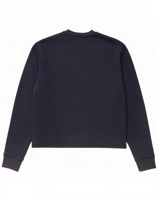 Vans Womens Graphic Sweatshirt Jumper UK 16 Large Navy Blue