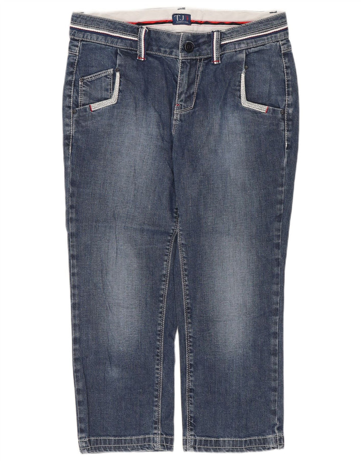 Trussardi Femme Capri Jeans W26 L20 Bleu Coton