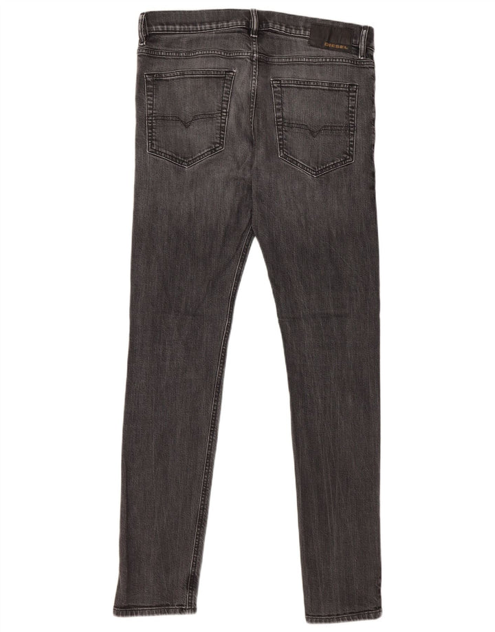 DIESEL Jean Slim D-Luster Homme W32 L32 Gris Coton