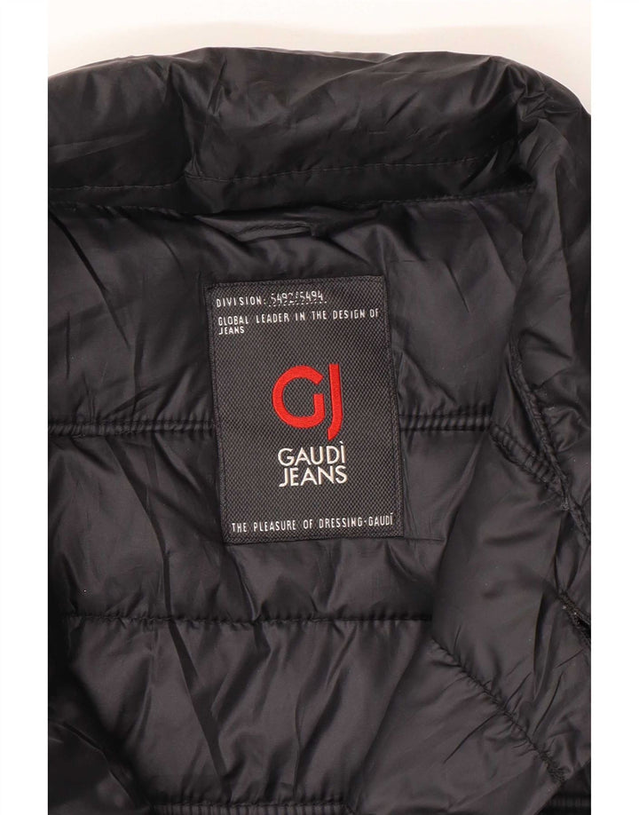 Gaudi Veste matelassée pour homme UK 44 2XL Noir Polyester