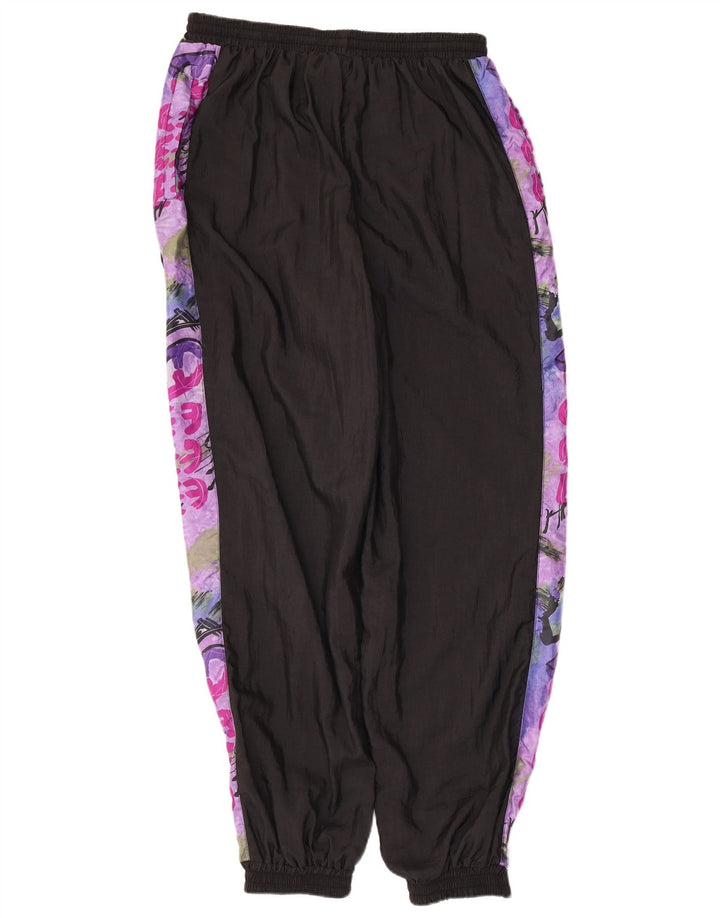 Rodeo Pantalon De Survêtement Femme Joggers IT 46 Large Noir Colourblock