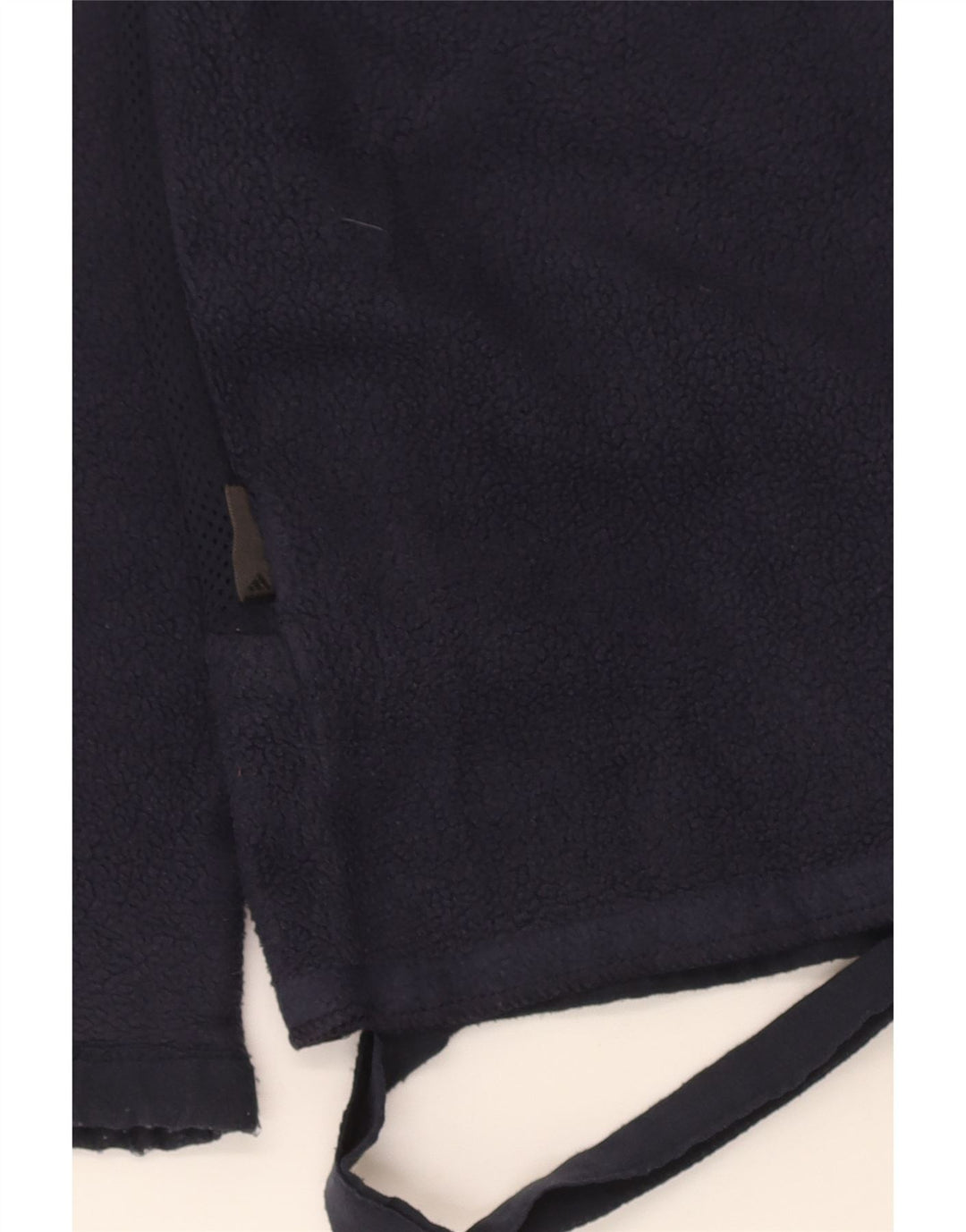 Adidas Veste polaire pour homme UK 42/44 Large Bleu marine Polyester