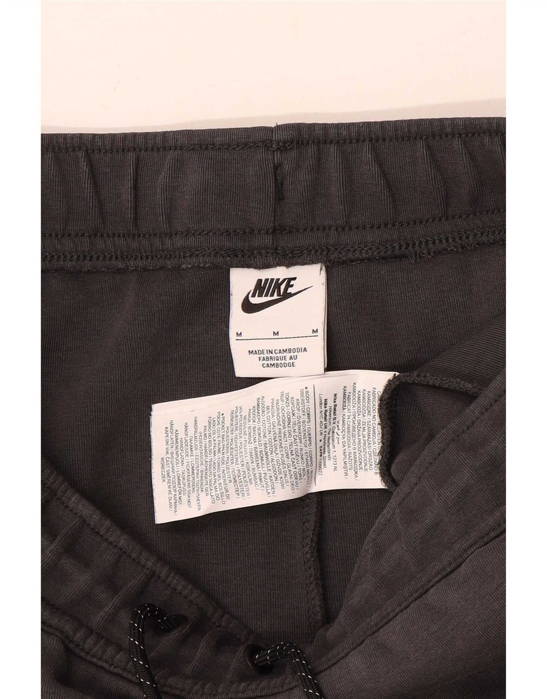 Nike Pantalon de survêtement pour homme en coton gris moyen