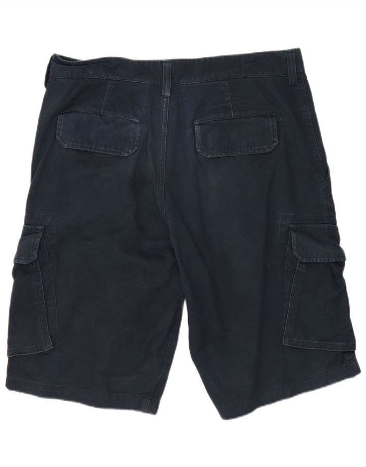 Lyle & Scott Short Cargo W30 Homme Bleu Marine Moyen Coton