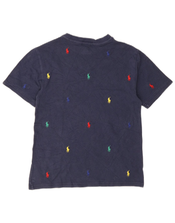 Polo Ralph Lauren T-shirt graphique pour garçon 9-10 ans Bleu marine