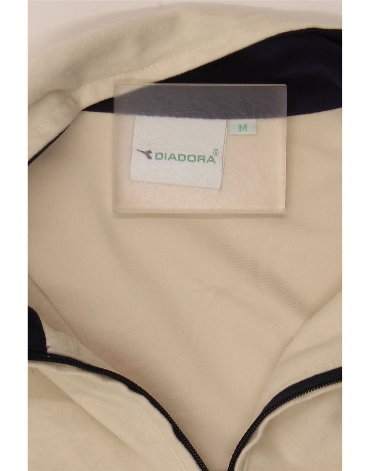 Diadora Veste de Survêtement Homme Beige Moyen Colourblock