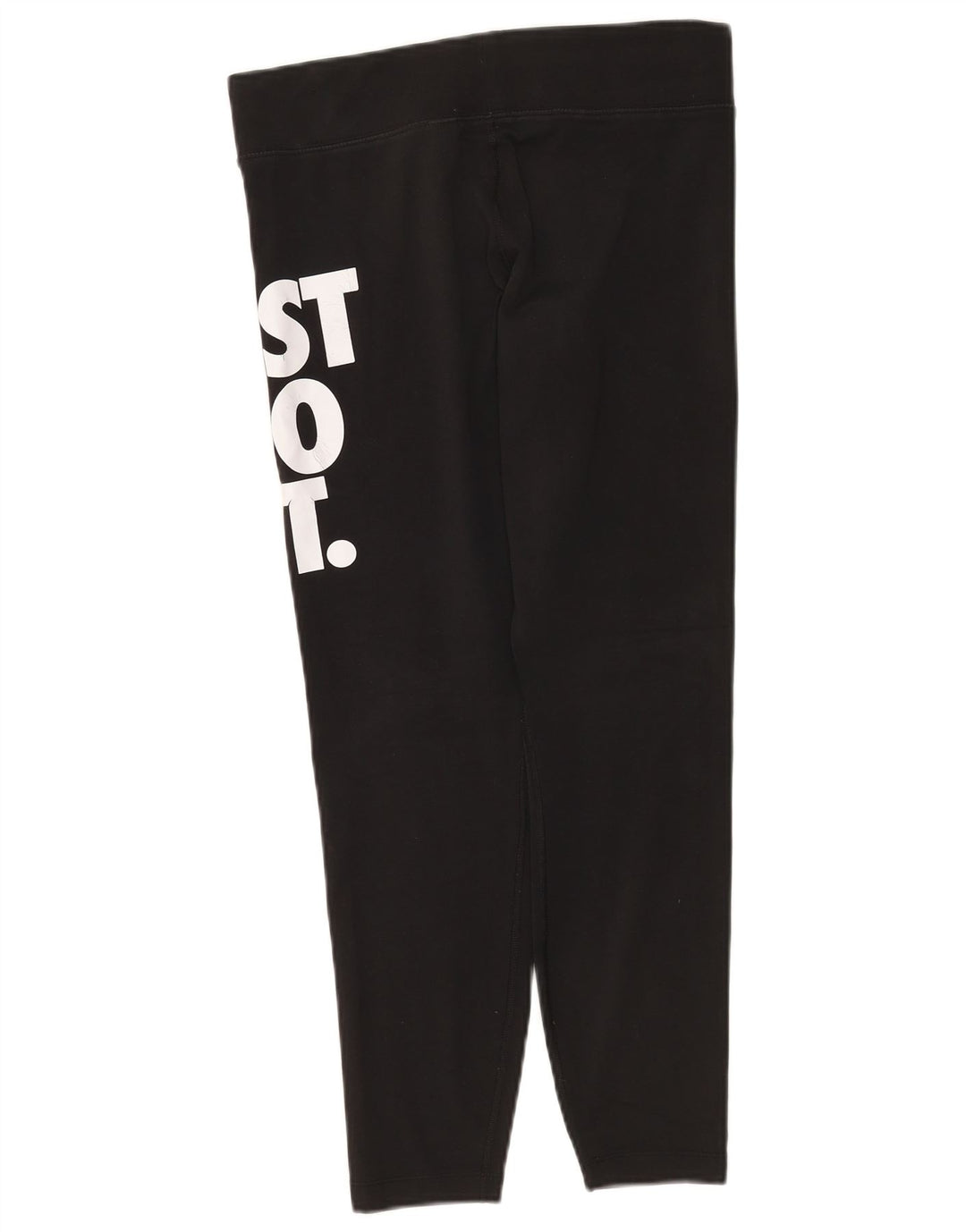 Nike Legging graphique pour femme UK 16 Grand coton noir
