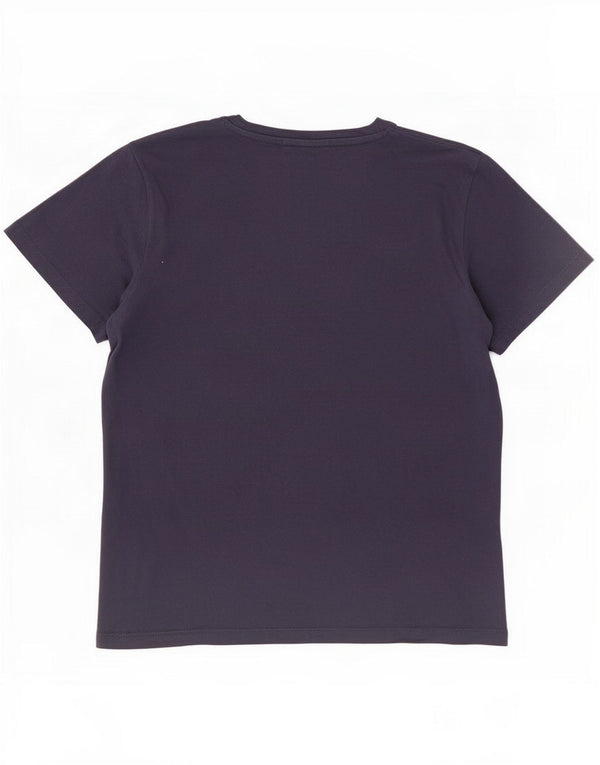 Jack & Jones T-shirt graphique pour homme en coton bleu marine moyen