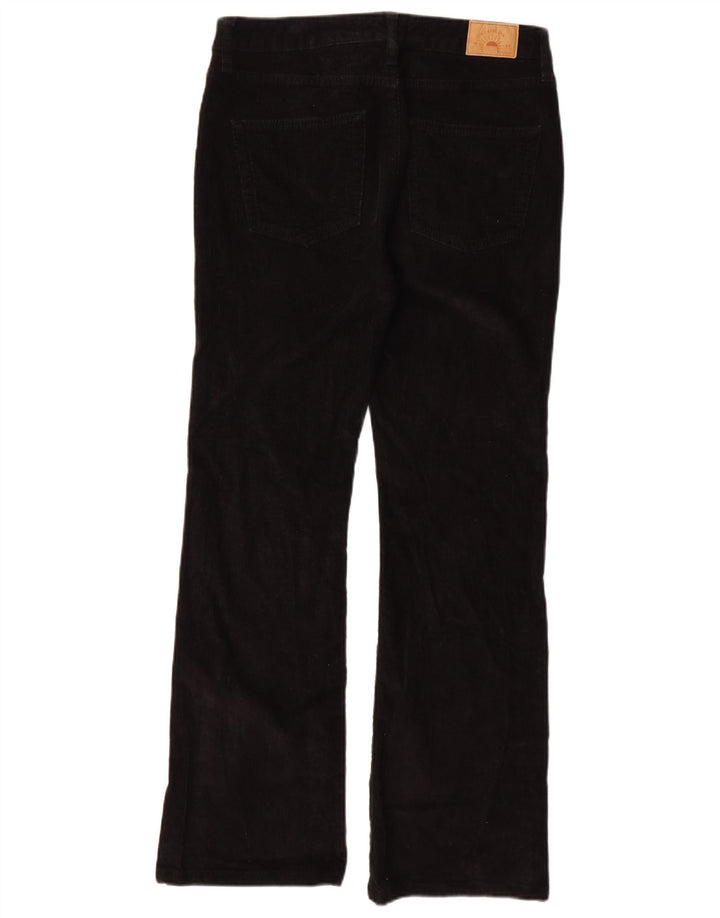 Superdry Pantalon Bootcut En Velours Côtelé Femme W30 L30 Noir