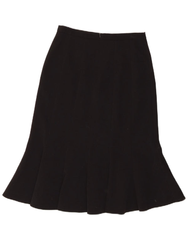 LAURA Jupe trompette pour femme Petites US 4 Small W28 Noir Polyester