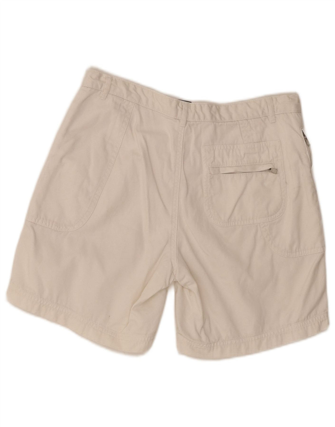 Calvin Klein Short Chino Femme US 6 Medium W28 Coton Blanc Cassé