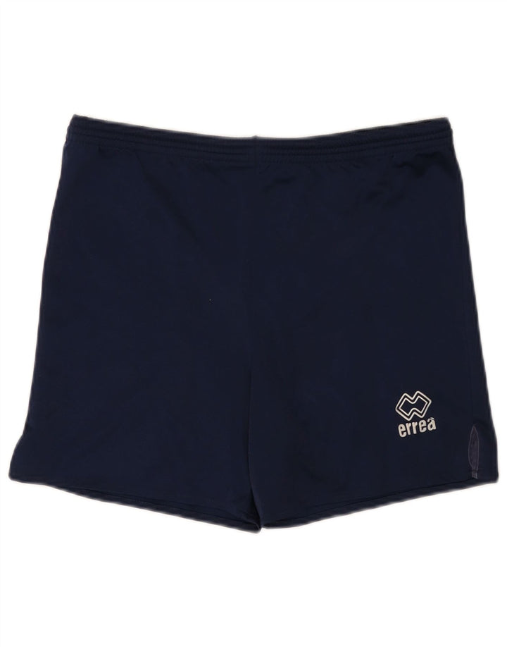 Errea Short de Sport Homme Bleu Marine Moyen Polyester