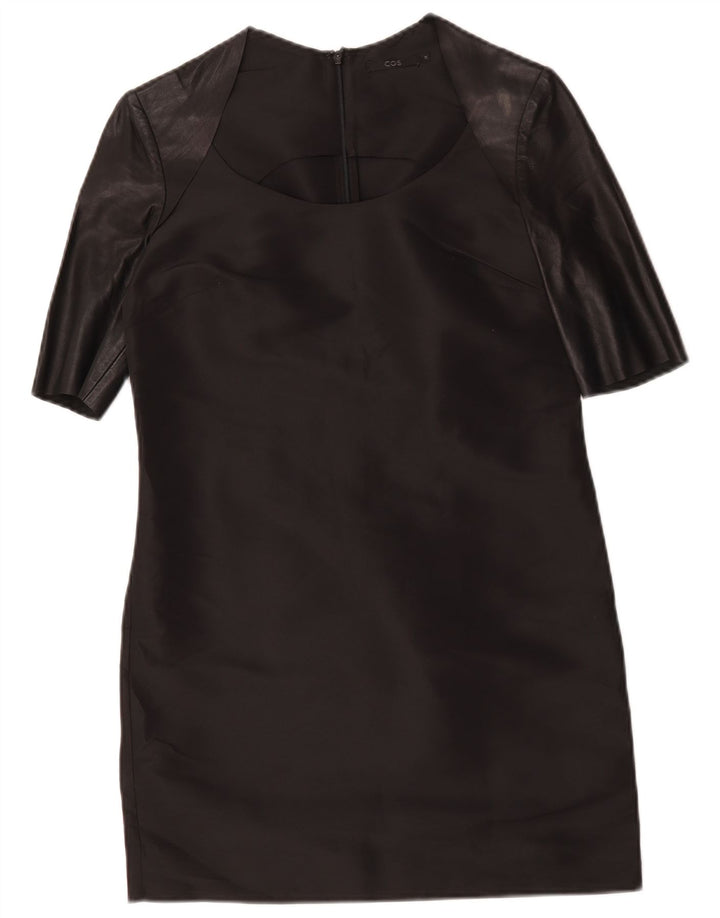 Cos Robe fourreau pour femme EU 34 XS Noir Polyester