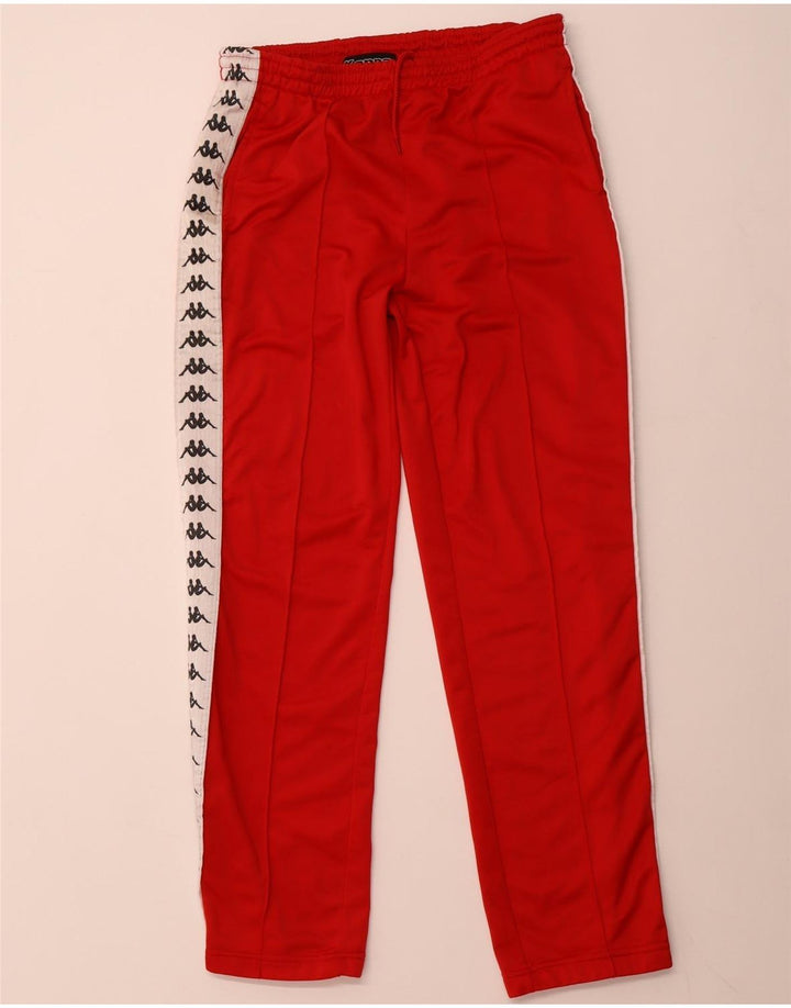 KAPPA Pantalon De Survêtement Graphique Homme Rouge Moyen Polyester