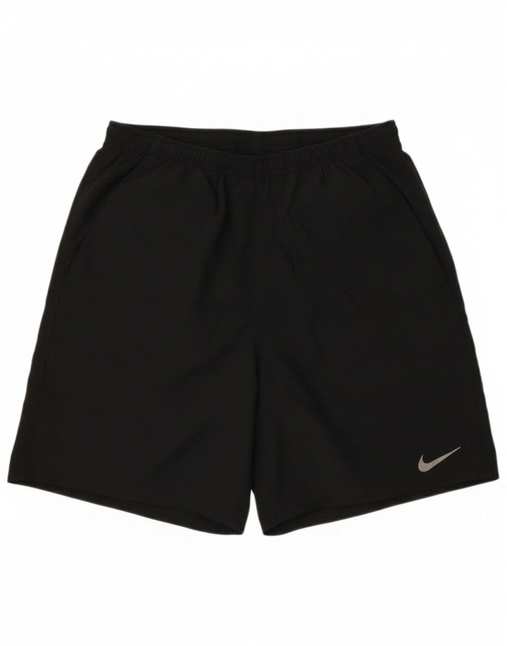Short de sport Nike Dri Fit pour hommes, petit, noir, polyester