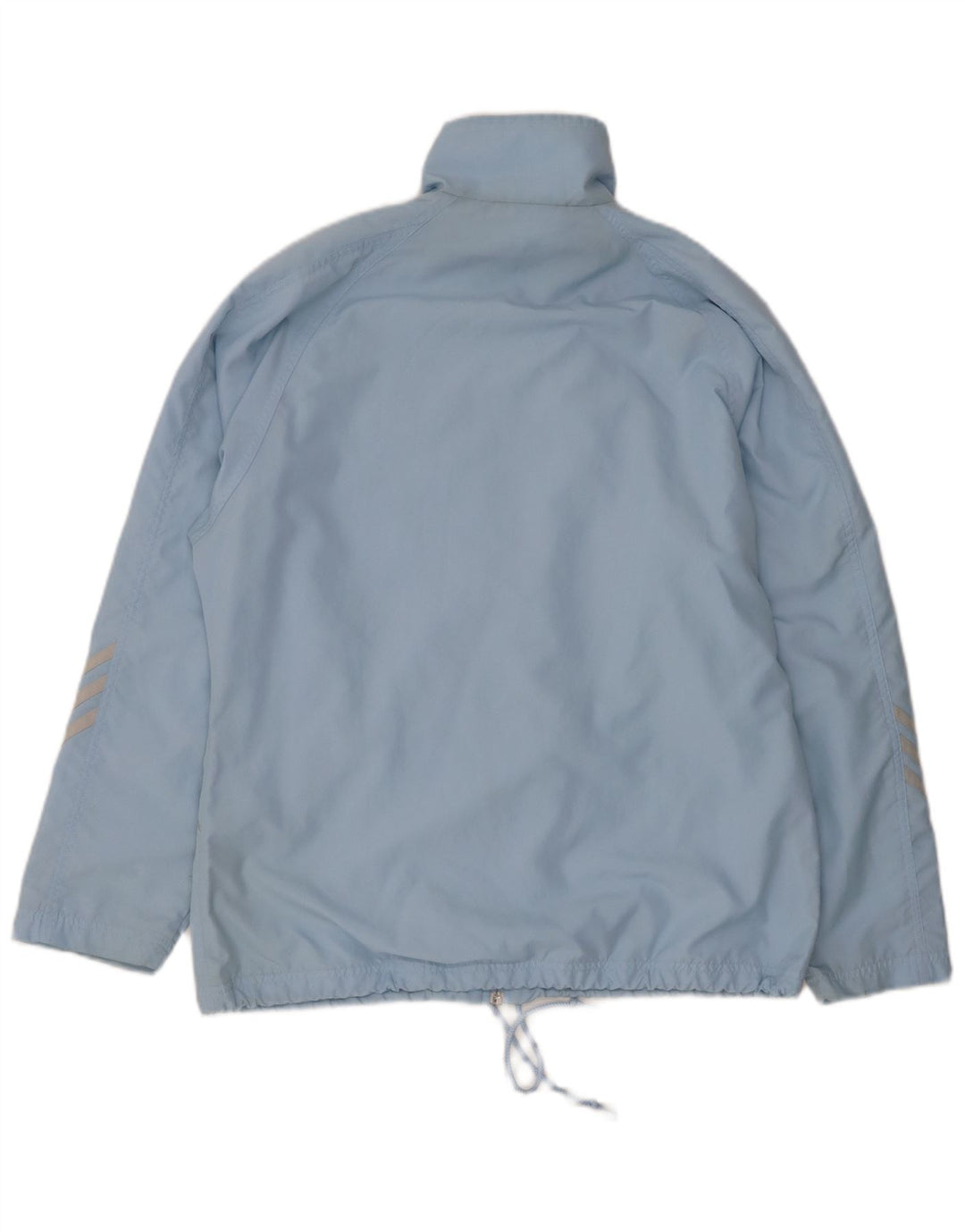 ADIDAS Veste de survêtement pour femme UK 14 Large Bleu Polyester