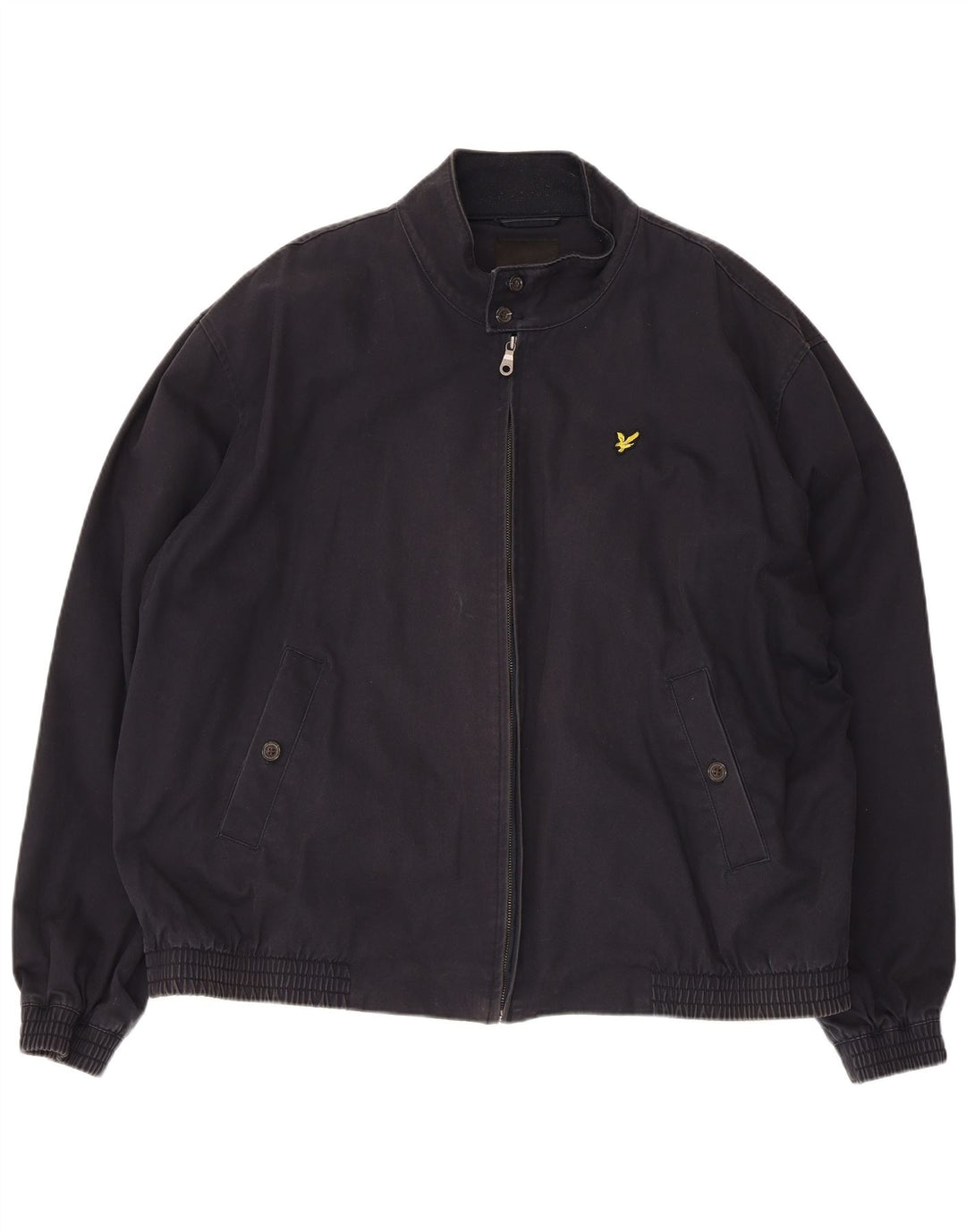 Lyle & Scott Veste Bomber Homme UK 44 2XL Bleu Marine Coton