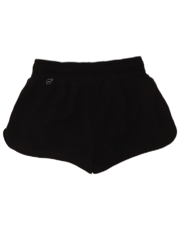 Puma Short de sport pour femme UK 12 Medium Noir Géométrique