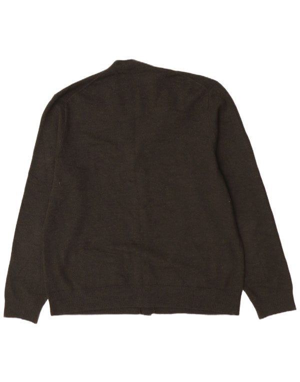 Polo Ralph Lauren Cardigan pour homme en laine mérinos vert grand classique