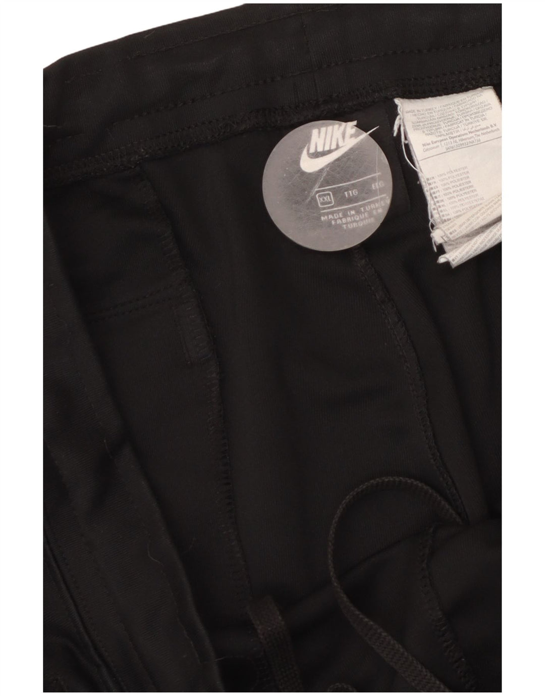 NIKE Pantalon de survêtement graphique pour hommes 2XL Noir Polyester