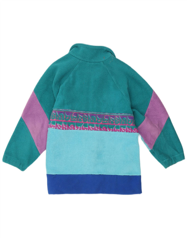 SALEWA Veste Polaire Homme UK 40 Large Multicolore Colourblock Polyester
