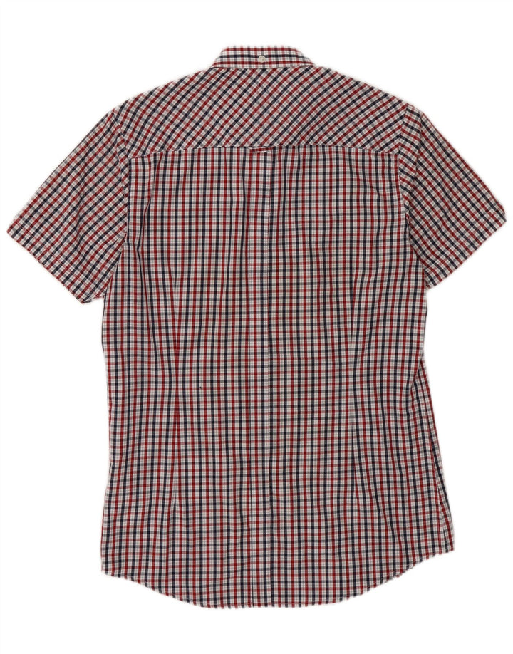 Ben Sherman Chemise à manches courtes Signature pour homme Petit carreaux multicolores