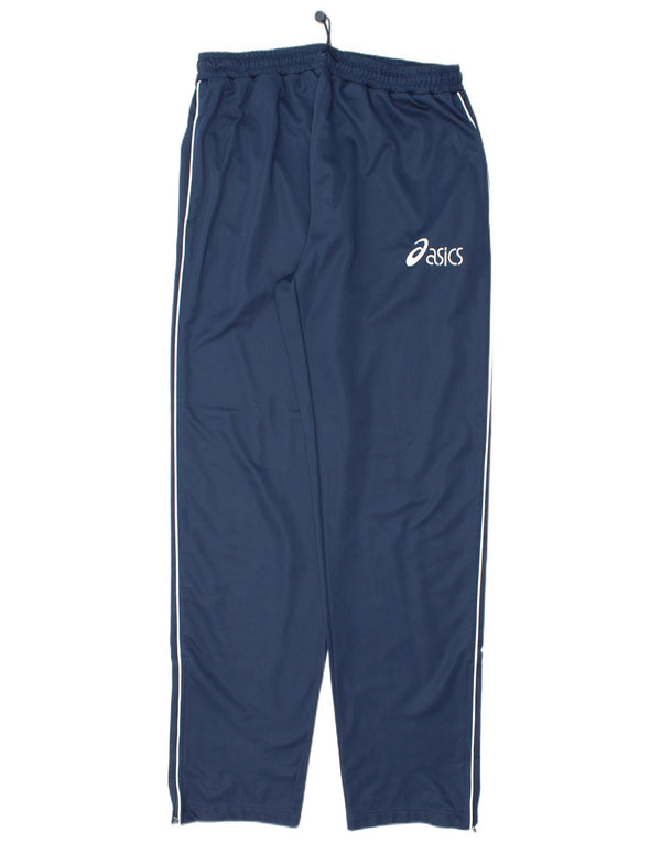 ASICS Pantalon de survêtement homme XL bleu marine polyester
